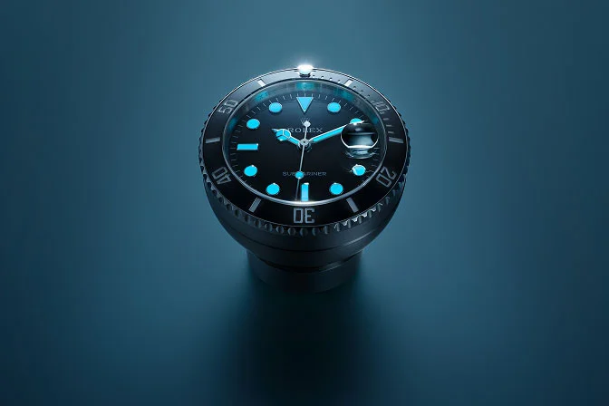 Calendar clock Honoring the Submariner