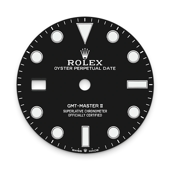 Black dial