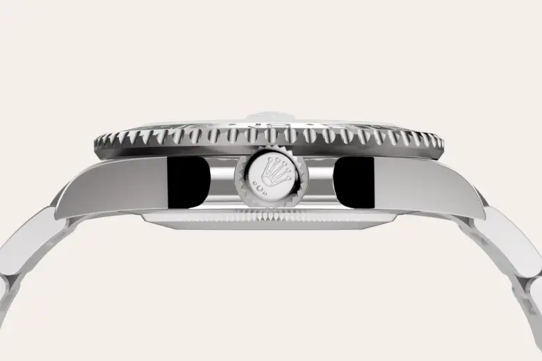 18 kt white gold